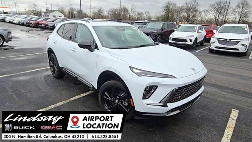 Iridescent White Tricoat 2026 Buick Envision Sport Touring AWD