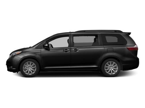 Midnight Black Metallic 2017 Toyota Sienna XLE Premium
