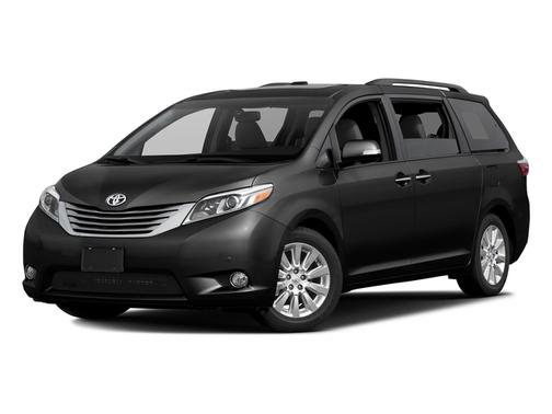 Midnight Black Metallic 2017 Toyota Sienna XLE Premium
