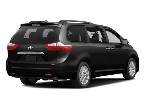 Midnight Black Metallic 2017 Toyota Sienna XLE Premium