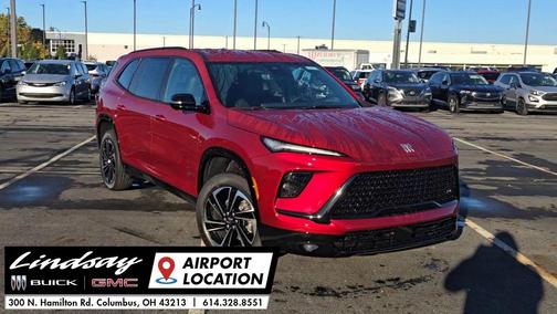 cherry red tintcoat 2026 Buick Enclave Sport Touring
