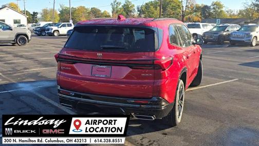 cherry red tintcoat 2026 Buick Enclave Sport Touring
