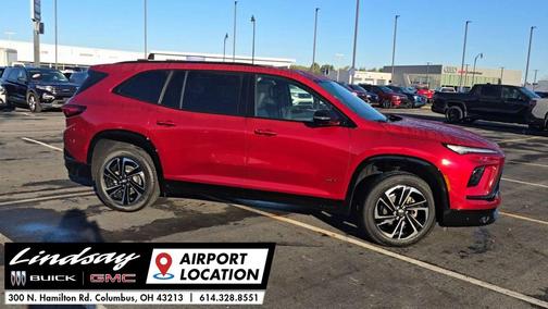 cherry red tintcoat 2026 Buick Enclave Sport Touring