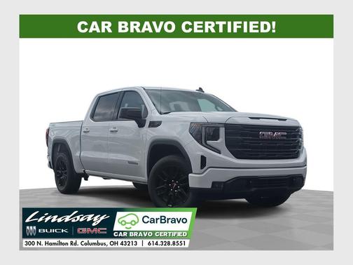 Summit White 2024 GMC Sierra 1500 Elevation