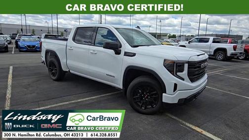 Summit White 2024 GMC Sierra 1500 Elevation