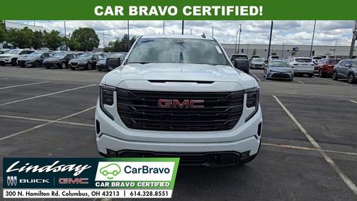 Summit White 2024 GMC Sierra 1500 Elevation