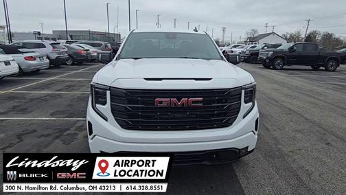 Summit White 2026 GMC Sierra 1500 Elevation