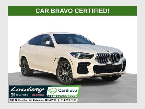Mineral White Metallic 2022 BMW X6 xDrive40i