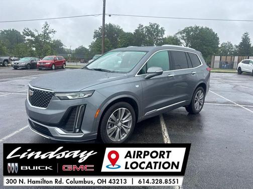 Satin Steel Metallic 2022 Cadillac XT6 Premium Luxury AWD