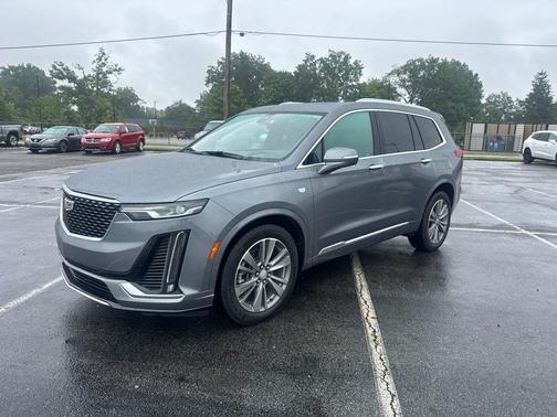 Satin Steel Metallic 2022 Cadillac XT6 Premium Luxury AWD