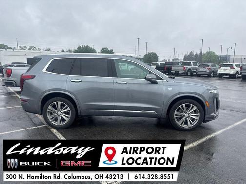 Satin Steel Metallic 2022 Cadillac XT6 Premium Luxury AWD