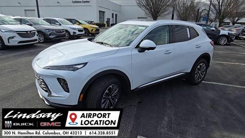 Iridescent White Tricoat 2026 Buick Envision Preferred AWD