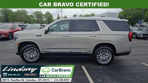 Pearl Beige Metallic 2023 GMC Yukon SLT