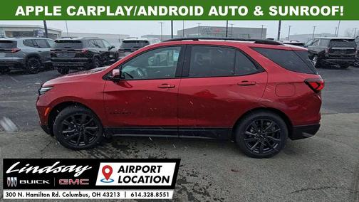 Radiant Red Tintcoat 2023 Chevrolet Equinox FWD RS