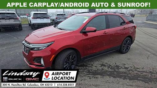 Radiant Red Tintcoat 2023 Chevrolet Equinox FWD RS