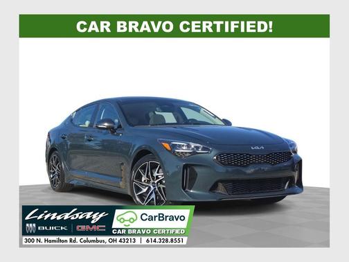 Ascot Green 2022 Kia Stinger GT-Line