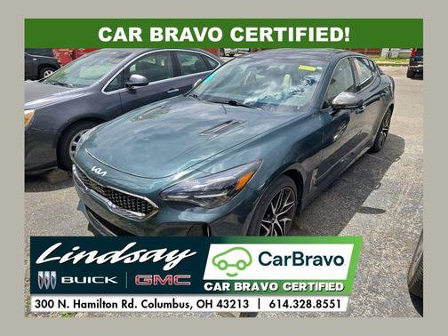 Ascot Green 2022 Kia Stinger GT-Line