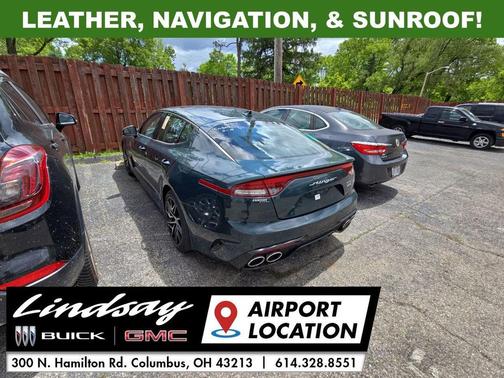 Ascot Green 2022 Kia Stinger GT-Line