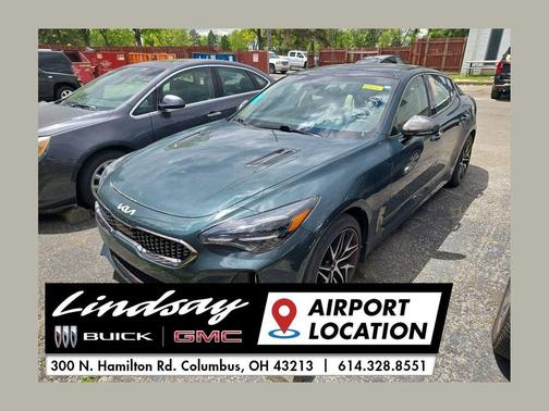 Ascot Green 2022 Kia Stinger GT-Line