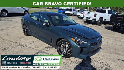 Ascot Green 2022 Kia Stinger GT-Line