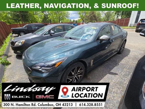 Ascot Green 2022 Kia Stinger GT-Line