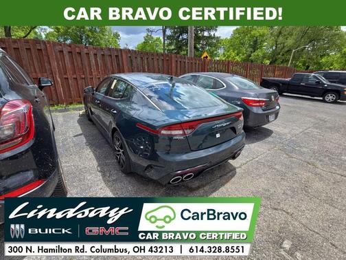 Ascot Green 2022 Kia Stinger GT-Line