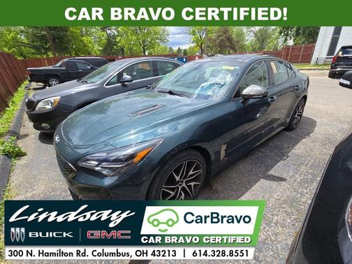 Ascot Green 2022 Kia Stinger GT-Line