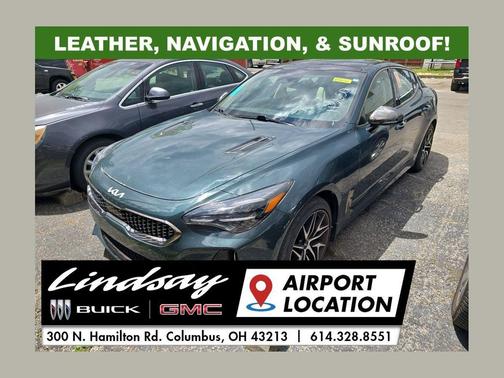 Ascot Green 2022 Kia Stinger GT-Line
