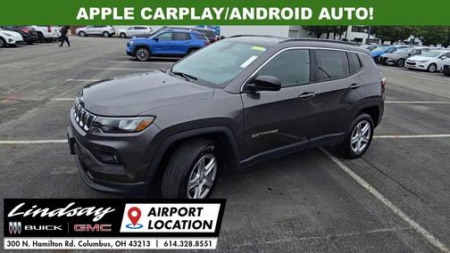 Baltic Gray Metallic Clearcoat 2024 Jeep Compass Latitude