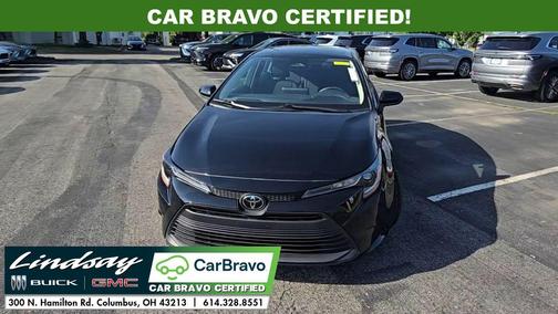 Midnight Black Metallic 2024 Toyota Corolla LE