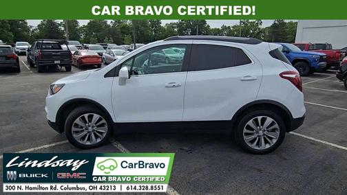 Summit White 2020 Buick Encore Preferred
