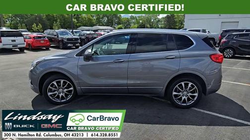 Satin Steel Gray Metallic 2020 Buick Envision AWD Essence