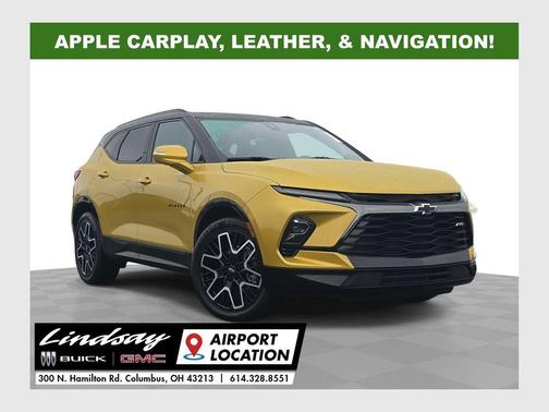 Nitro Yellow Metallic 2023 Chevrolet Blazer RS