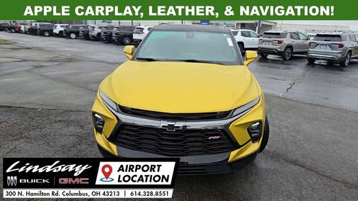 Nitro Yellow Metallic 2023 Chevrolet Blazer RS