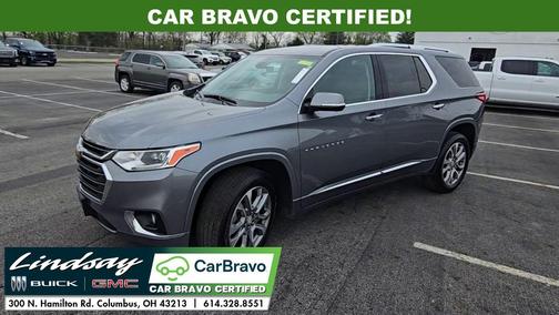 Satin Steel Metallic 2020 Chevrolet Traverse Premier