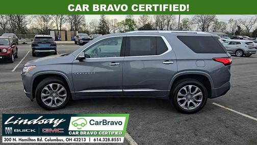 Satin Steel Metallic 2020 Chevrolet Traverse Premier