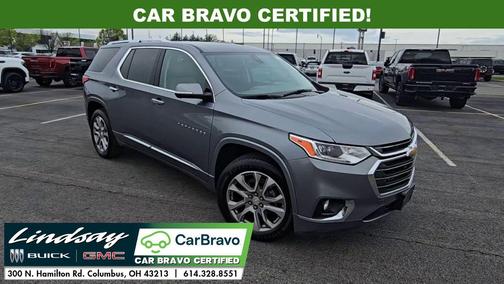 Satin Steel Metallic 2020 Chevrolet Traverse Premier