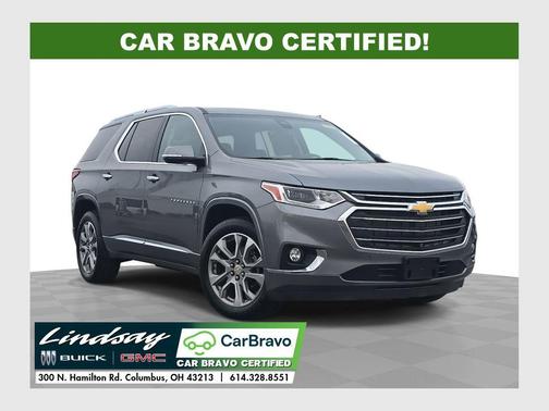 Satin Steel Metallic 2020 Chevrolet Traverse Premier