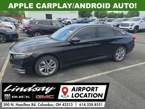 Crystal Black Pearl 2020 Honda Accord LX 1.5T