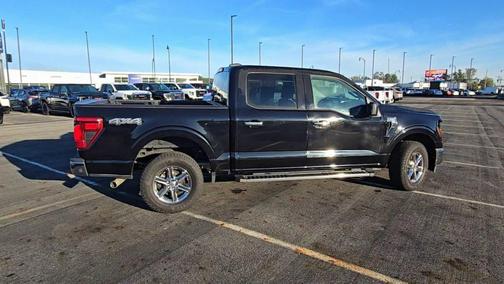 Agate Black Metallic 2025 Ford F-150 XLT