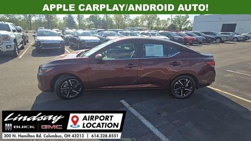 Rosewood Metallic 2024 Nissan Sentra SV