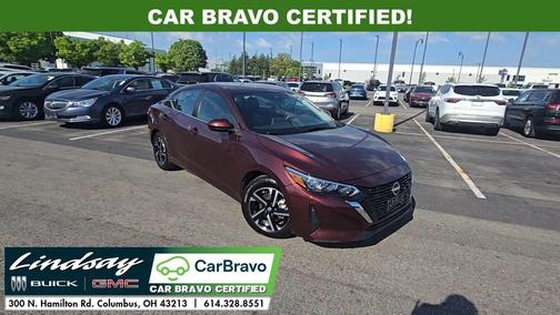 Rosewood Metallic 2024 Nissan Sentra SV