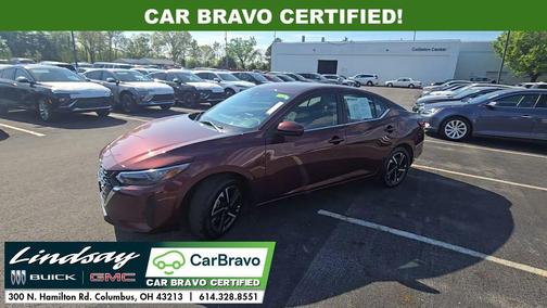 Rosewood Metallic 2024 Nissan Sentra SV