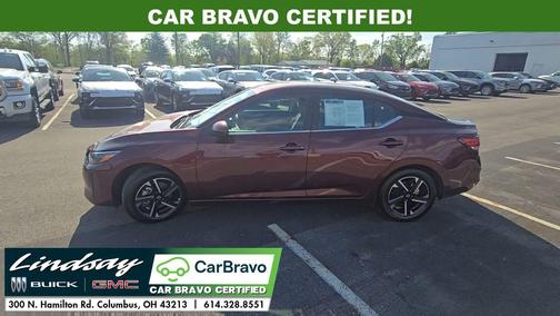 Rosewood Metallic 2024 Nissan Sentra SV