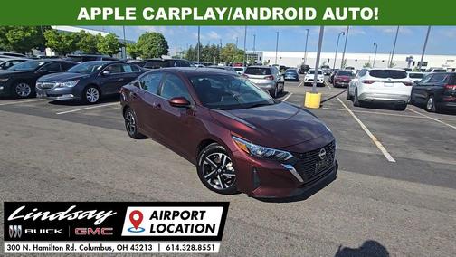 Rosewood Metallic 2024 Nissan Sentra SV