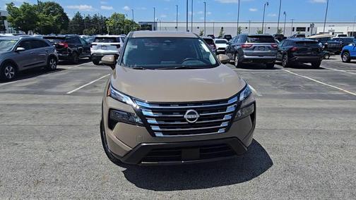 Baja Storm Metallic 2025 Nissan Rogue SV