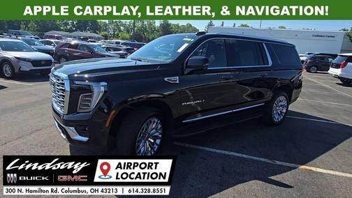 Onyx Black 2025 GMC Yukon XL Denali