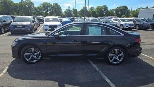 Mythos Black Metallic 2024 Audi A6 55 Premium Plus