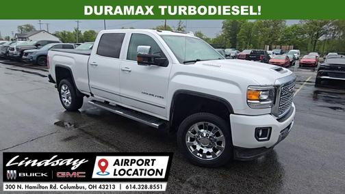 White Frost Tricoat 2019 GMC Sierra 2500 Denali