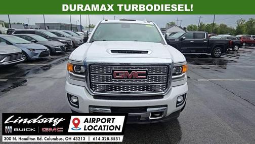 White Frost Tricoat 2019 GMC Sierra 2500 Denali